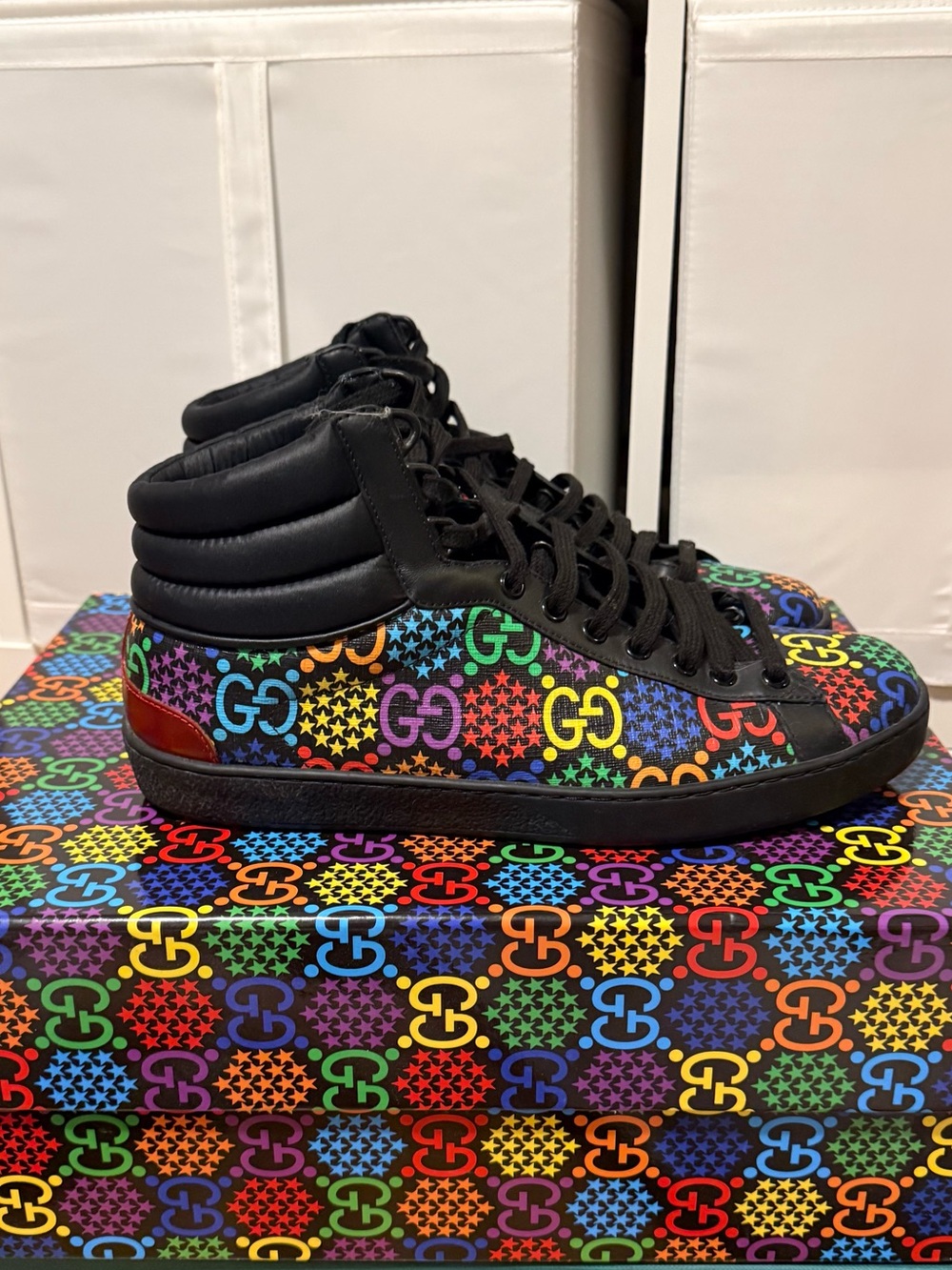 Gucci Ace high top sneakers